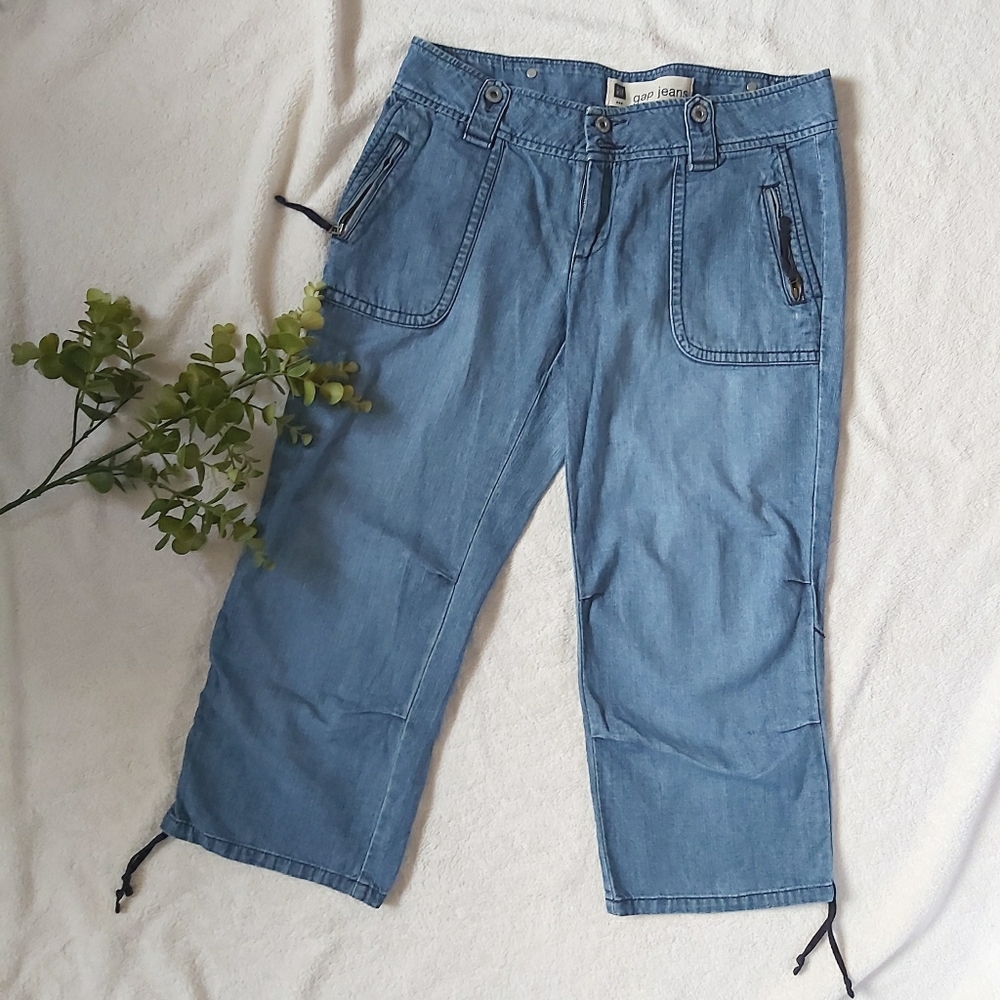✨GAP Vintage Drawstring Jean Capris